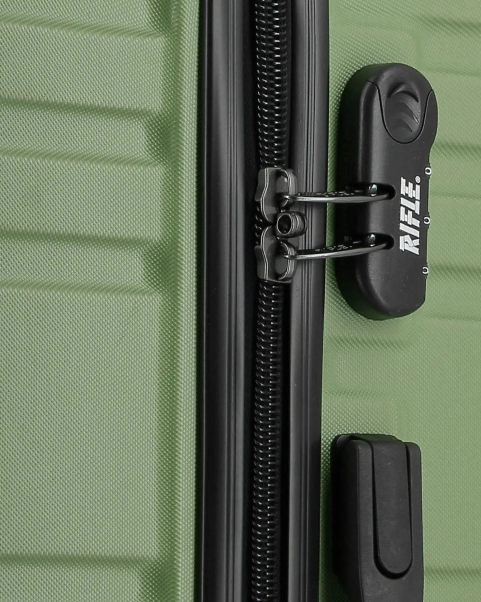 RIFLE - TROLLEY VERDE SALVIA IN ABS 4 RUOTE