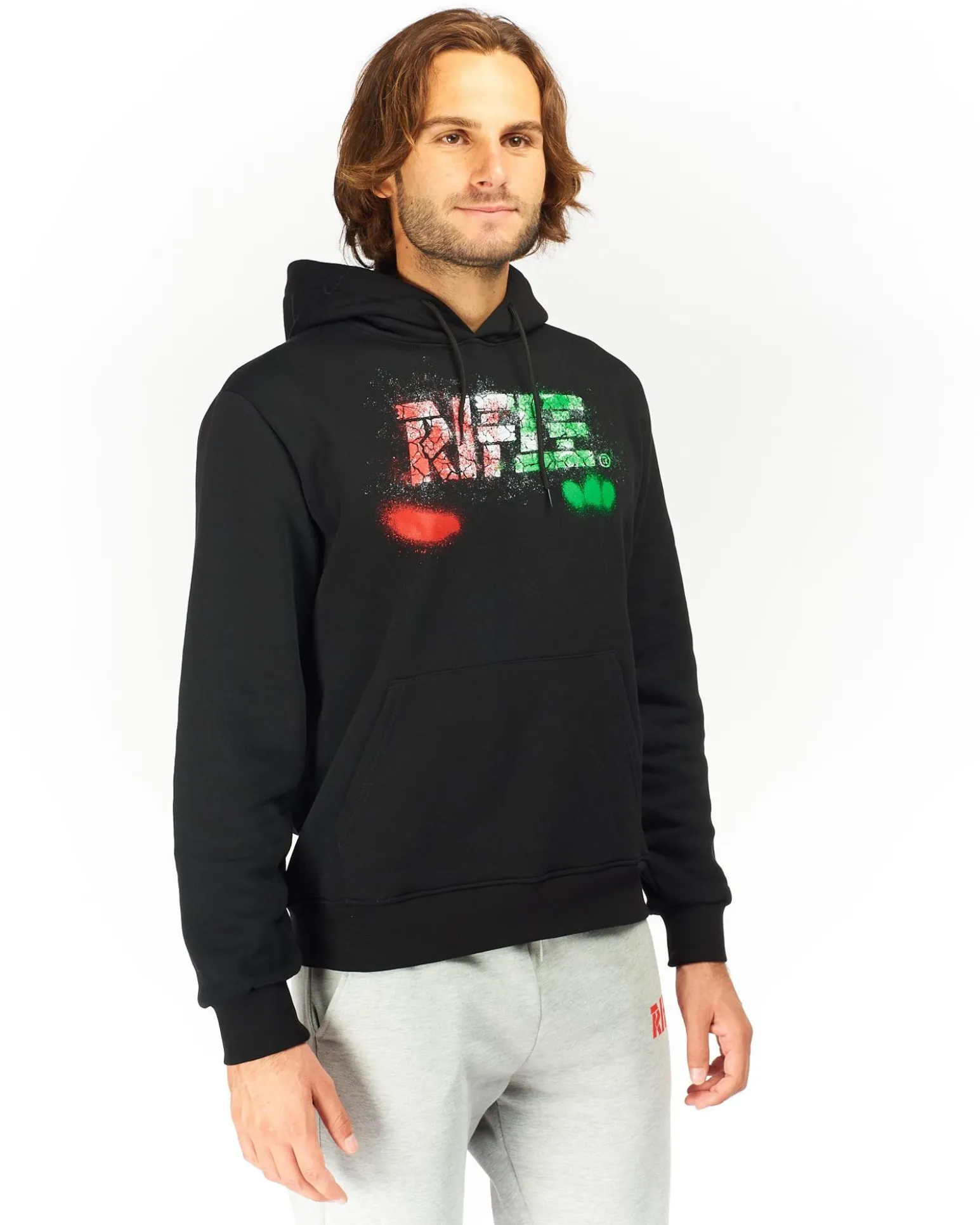 RIFLE - UOMO FELPA CON CAPPUCCIO