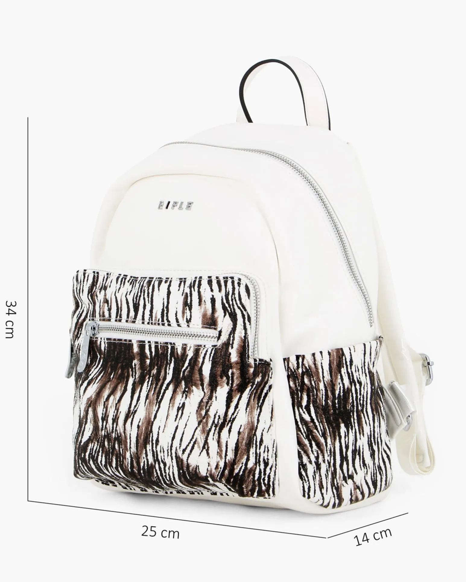 RIFLE - Zaino animalier con tasche frontali e laterali
