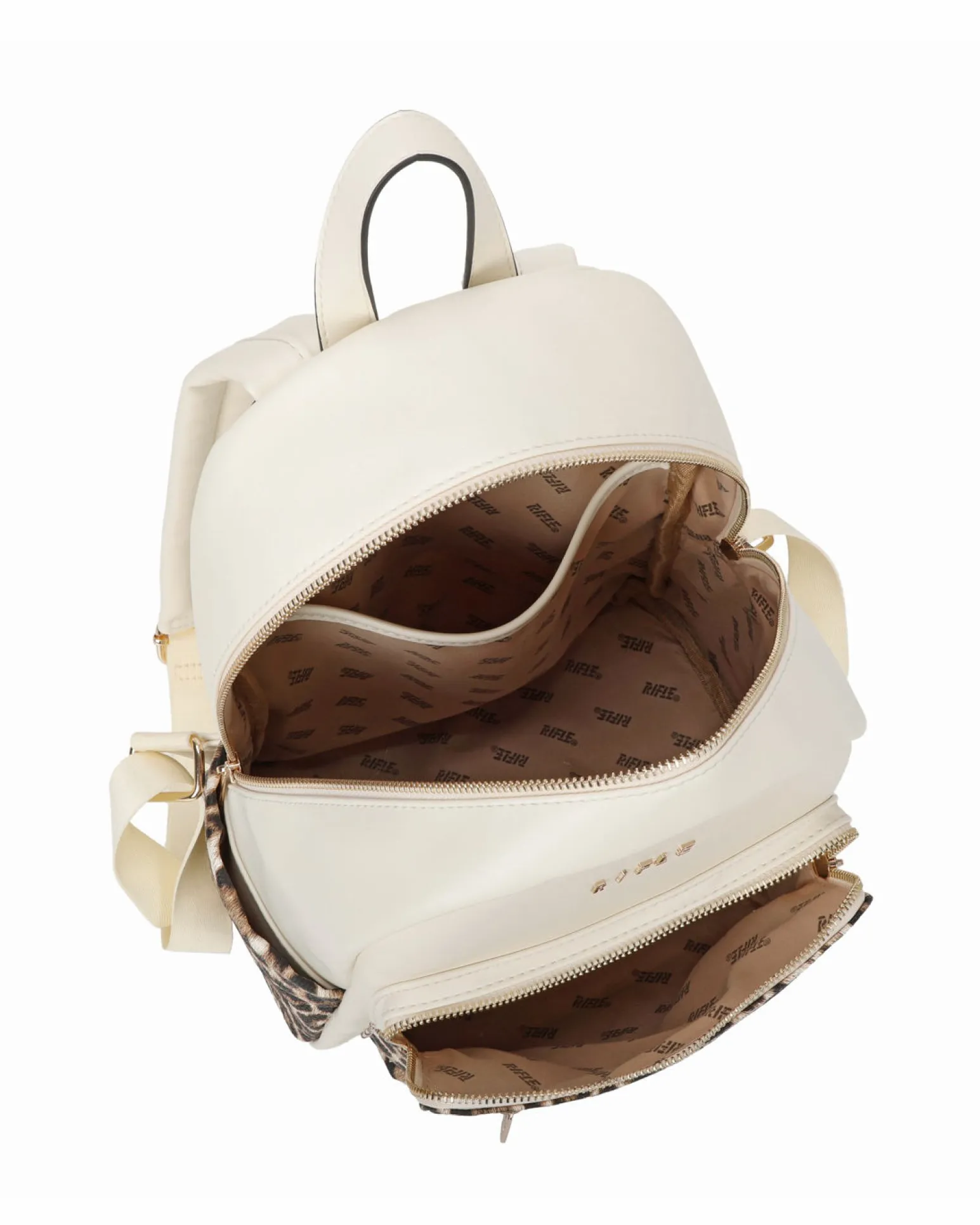 RIFLE - Zaino maculato con tasche frontali e laterali