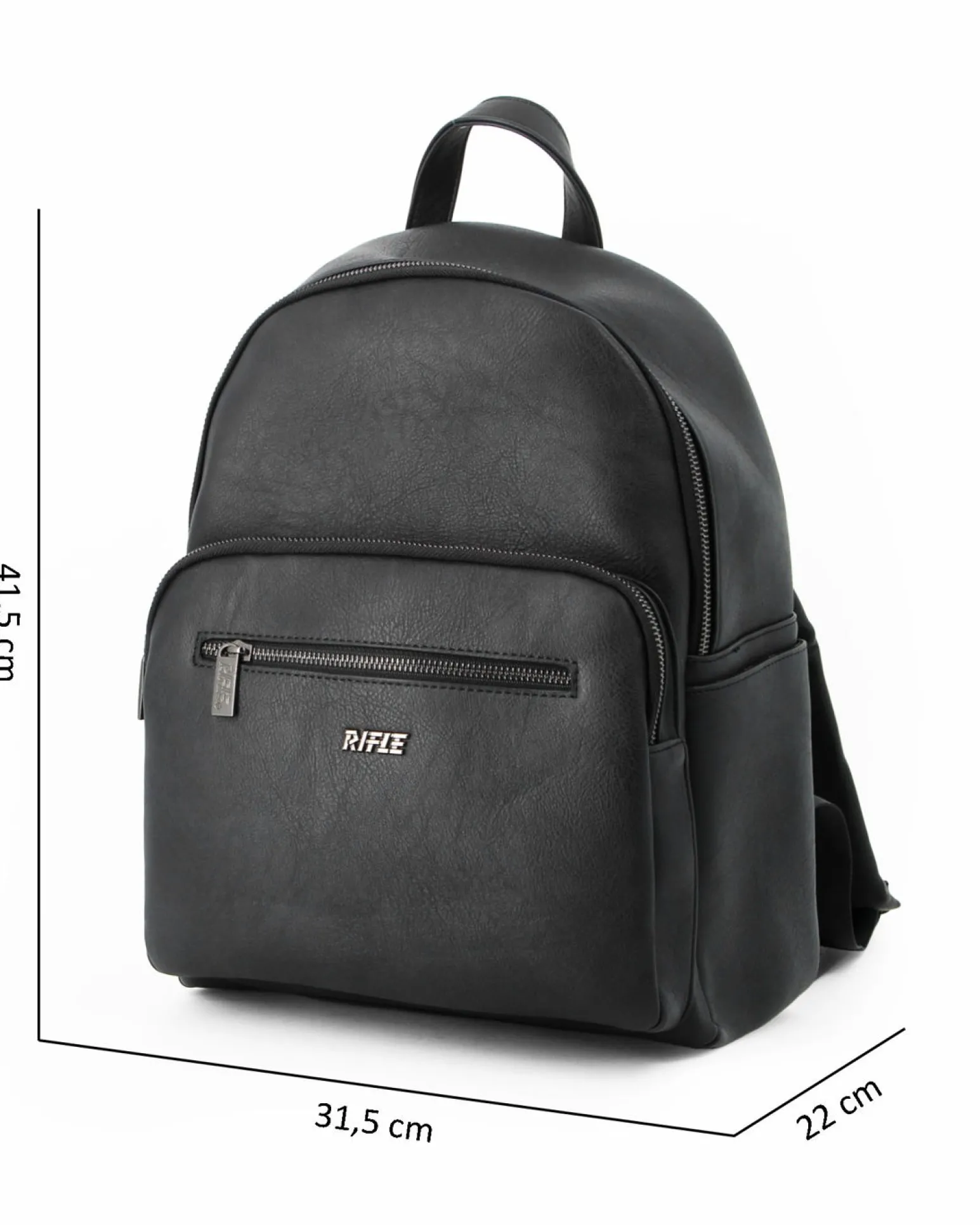 RIFLE - Zaino ufficio multitasche blu