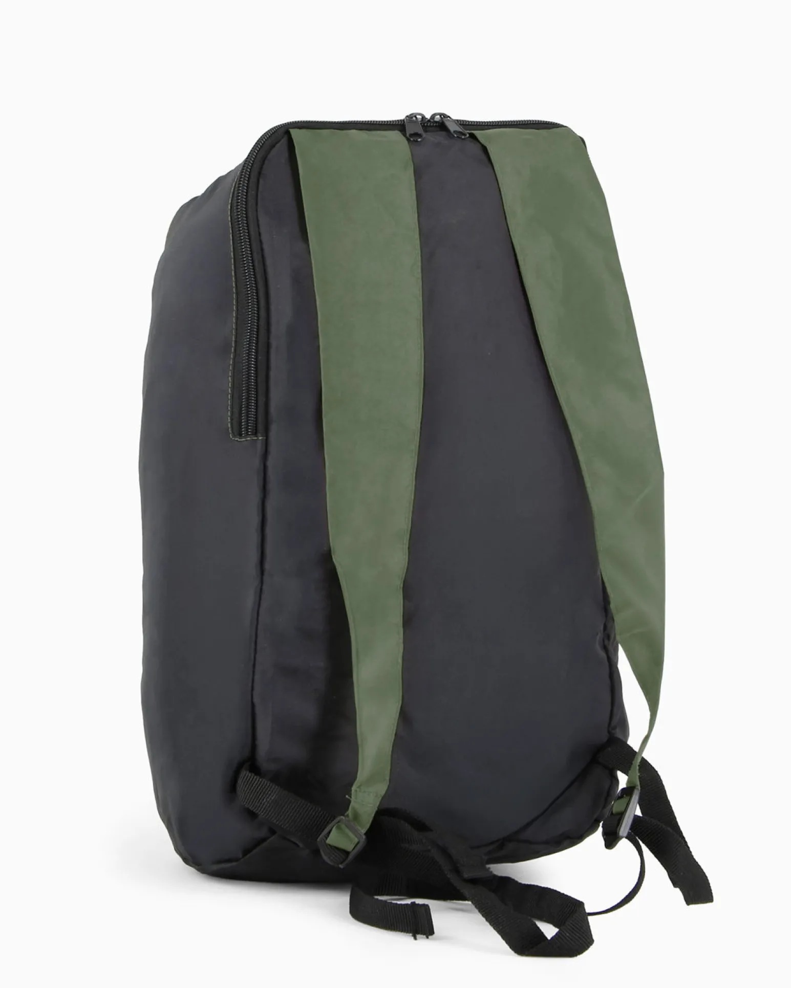 ROCK EXPERIENCE - ZAINO SQUEEZE BAG VERDE E NERO, REUB02552_D627