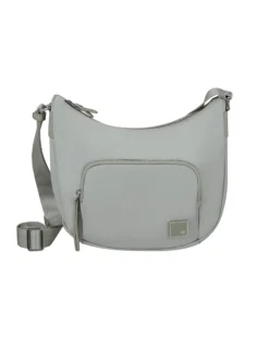 SAMSONITE - Borsa a tracolla grigia da donna