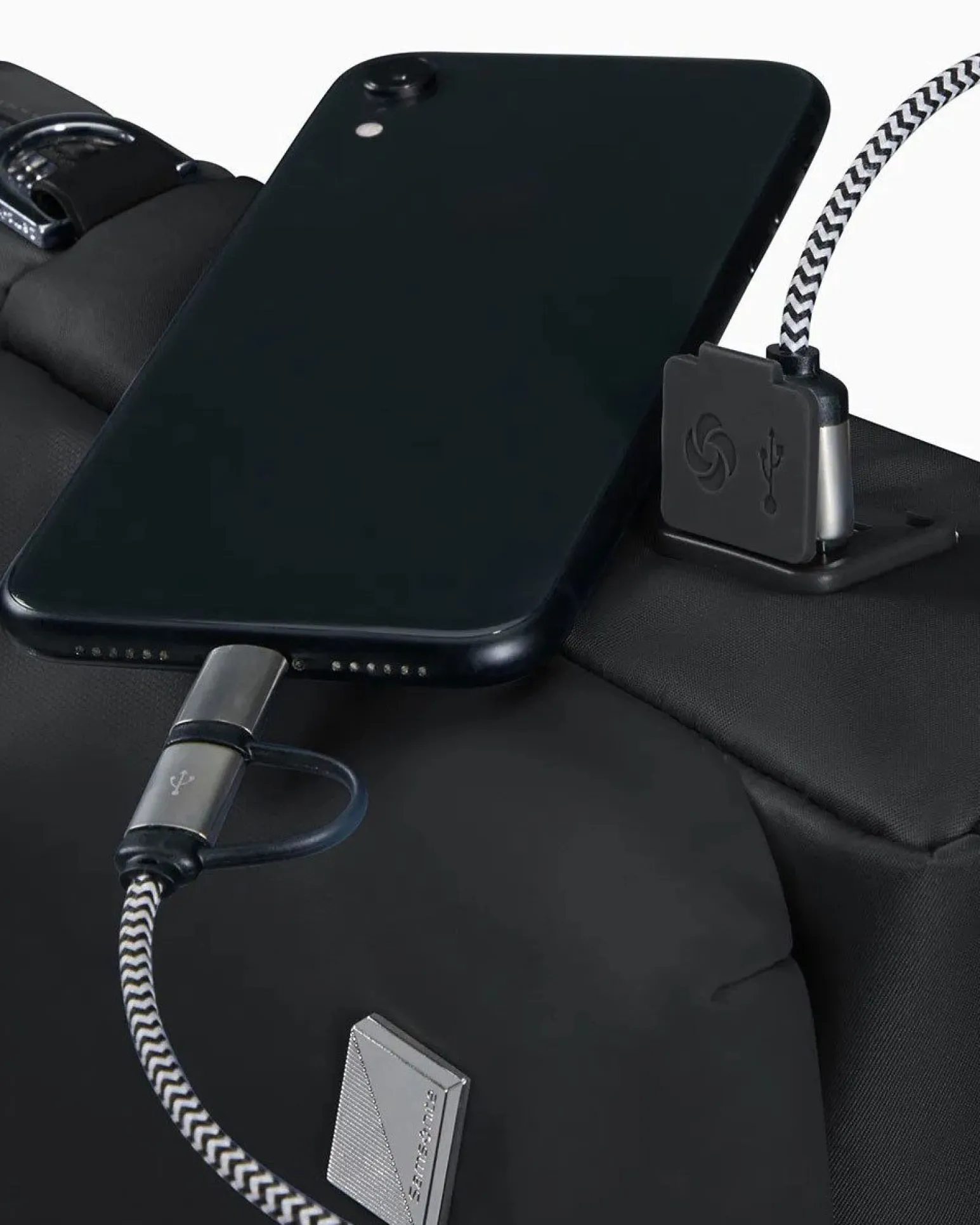 SAMSONITE - WORKATIONIST - Cartella porta pc 15.6'' nera con tracolla removibile