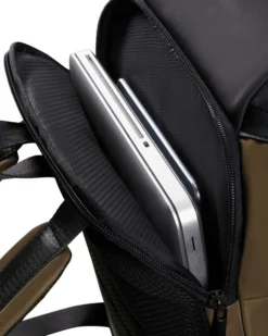 SAMSONITE - Zaino fango con patta e tasca porta pc fino a 15.6''