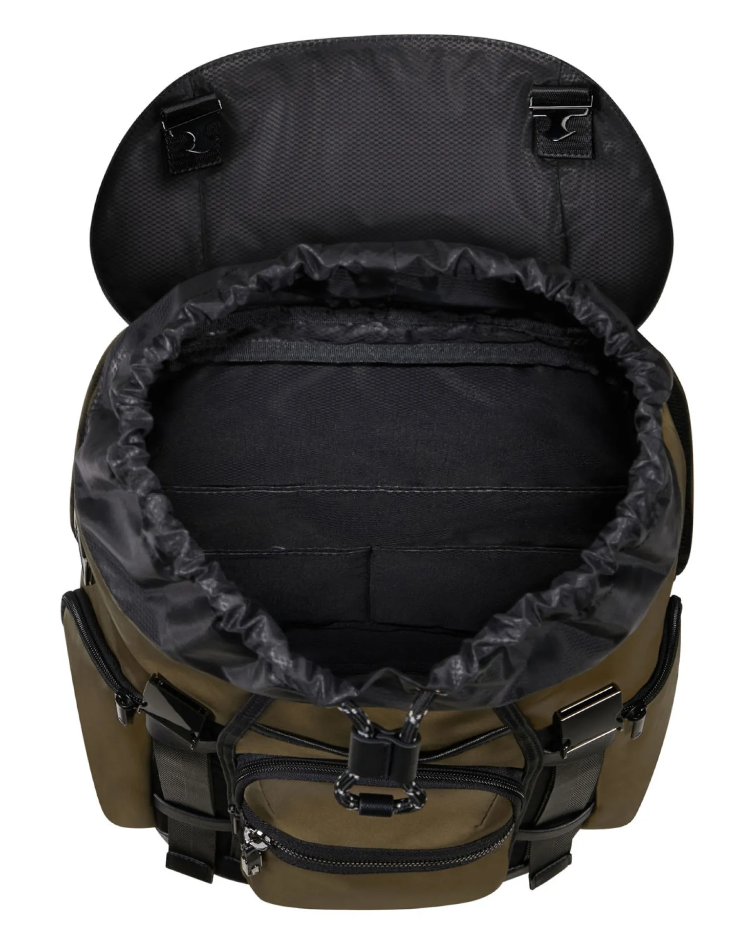 SAMSONITE - Zaino fango con patta e tasca porta pc fino a 15.6''