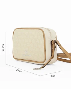 SERGIO TACCHINI - Borsa panna con tracolla regolabile