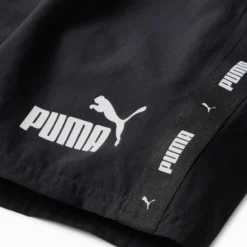 SHORT ESS+TAPE WOVEN BLACK