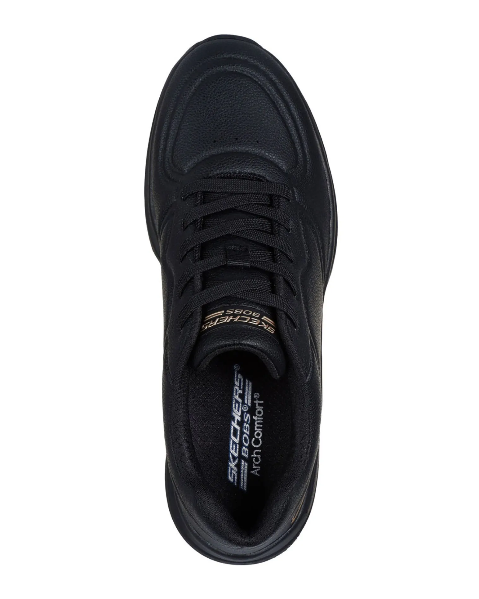 SKECHERS - BOBS ARCH COMFORT B SWEET - A BIND - Sneakers nera da donna con soletta ammortizzata