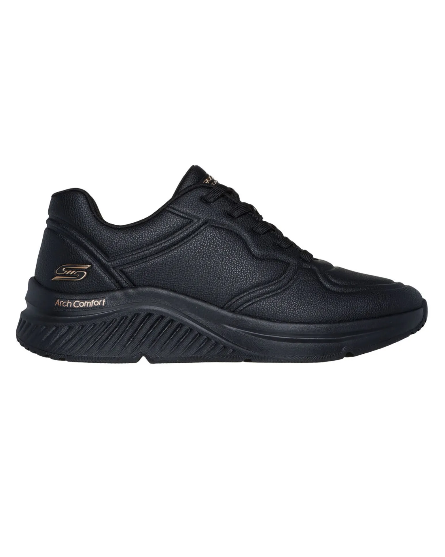 SKECHERS - BOBS ARCH COMFORT B SWEET - A BIND - Sneakers nera da donna con soletta ammortizzata