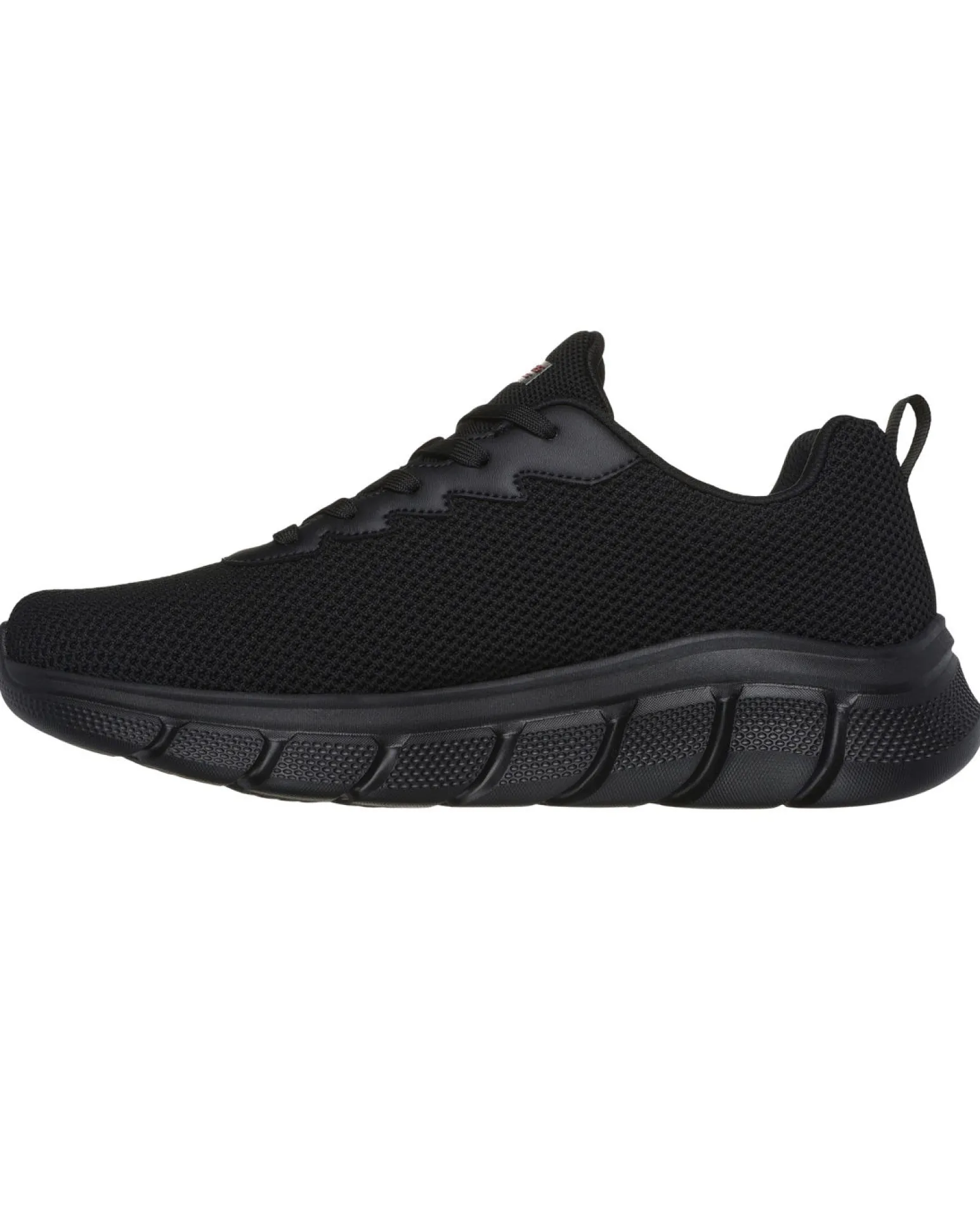 SKECHERS - BOBS B FLEX - CHILL EDGE - Sneakers nera con soletta interna in memory foam