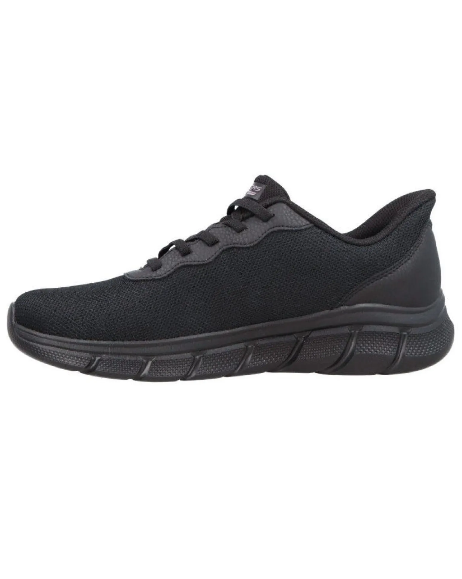 SKECHERS - BOBS B FLEX - FLEX LUCY - Sneakers nera con tomaia in mesh