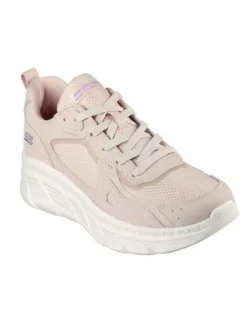 SKECHERS - BOBS B FLEX HI - FORCES WITHIN - Sneakers beige con suola flessibile