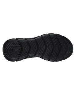 SKECHERS BOBS B FLEX - VISIONARY ESSENCE - Sneakers nera con tomaia in maglia e soletta ammortizzata memory foam