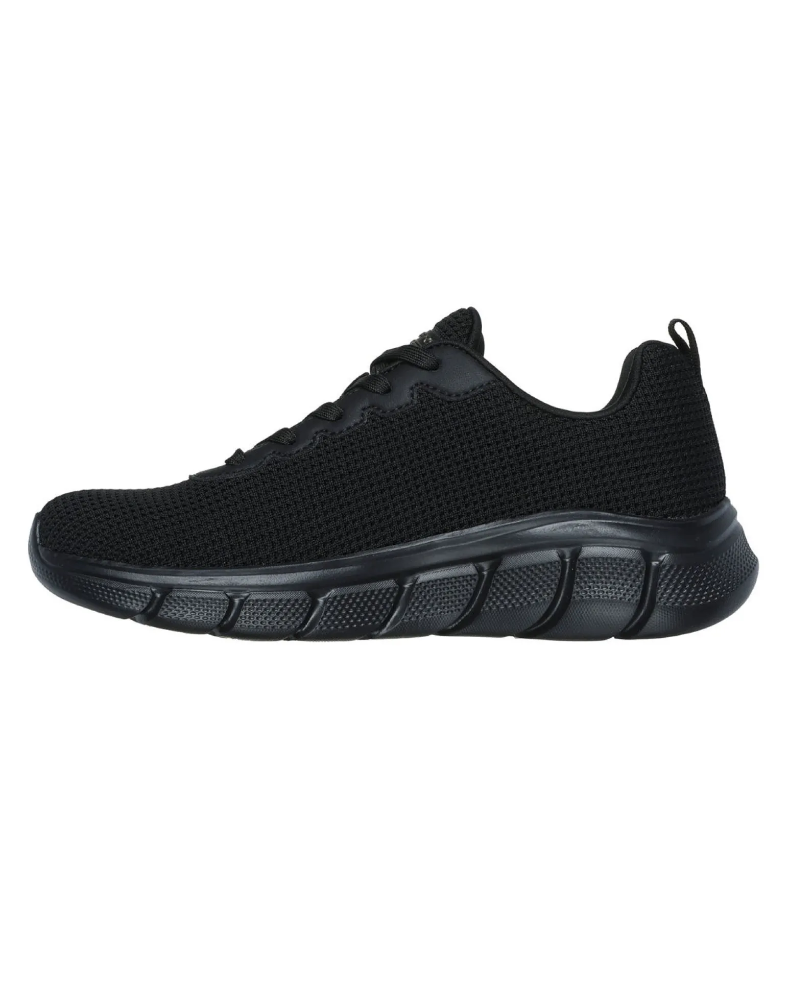 SKECHERS BOBS B FLEX - VISIONARY ESSENCE - Sneakers nera con tomaia in maglia e soletta ammortizzata memory foam