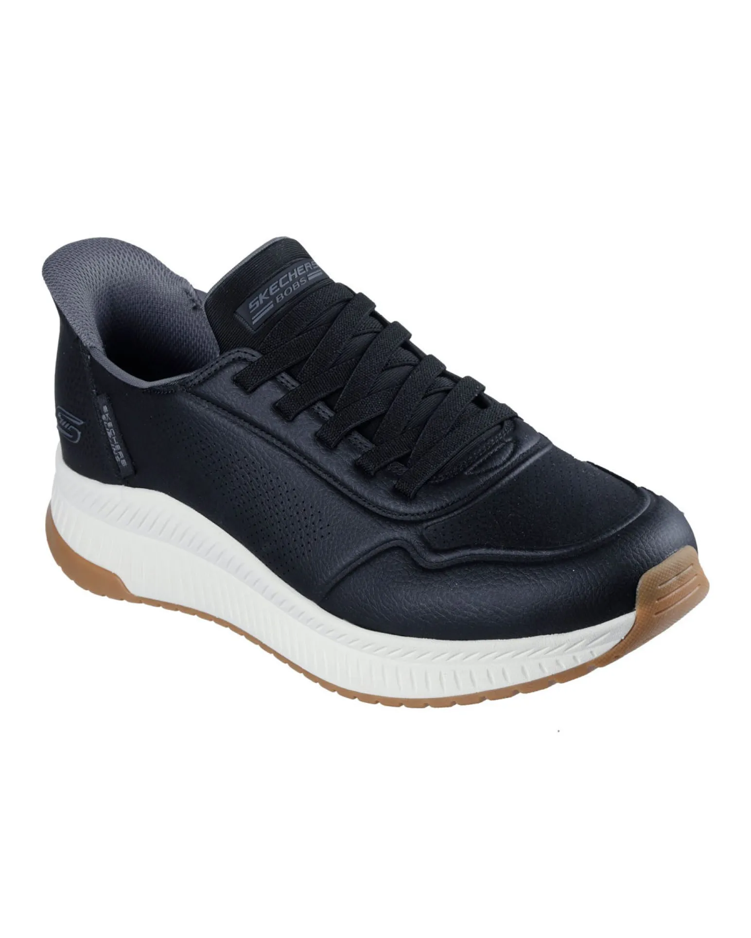 SKECHERS - BOBS SQUAD 4 - DIRECT STEP - Sneakers nera da uomo