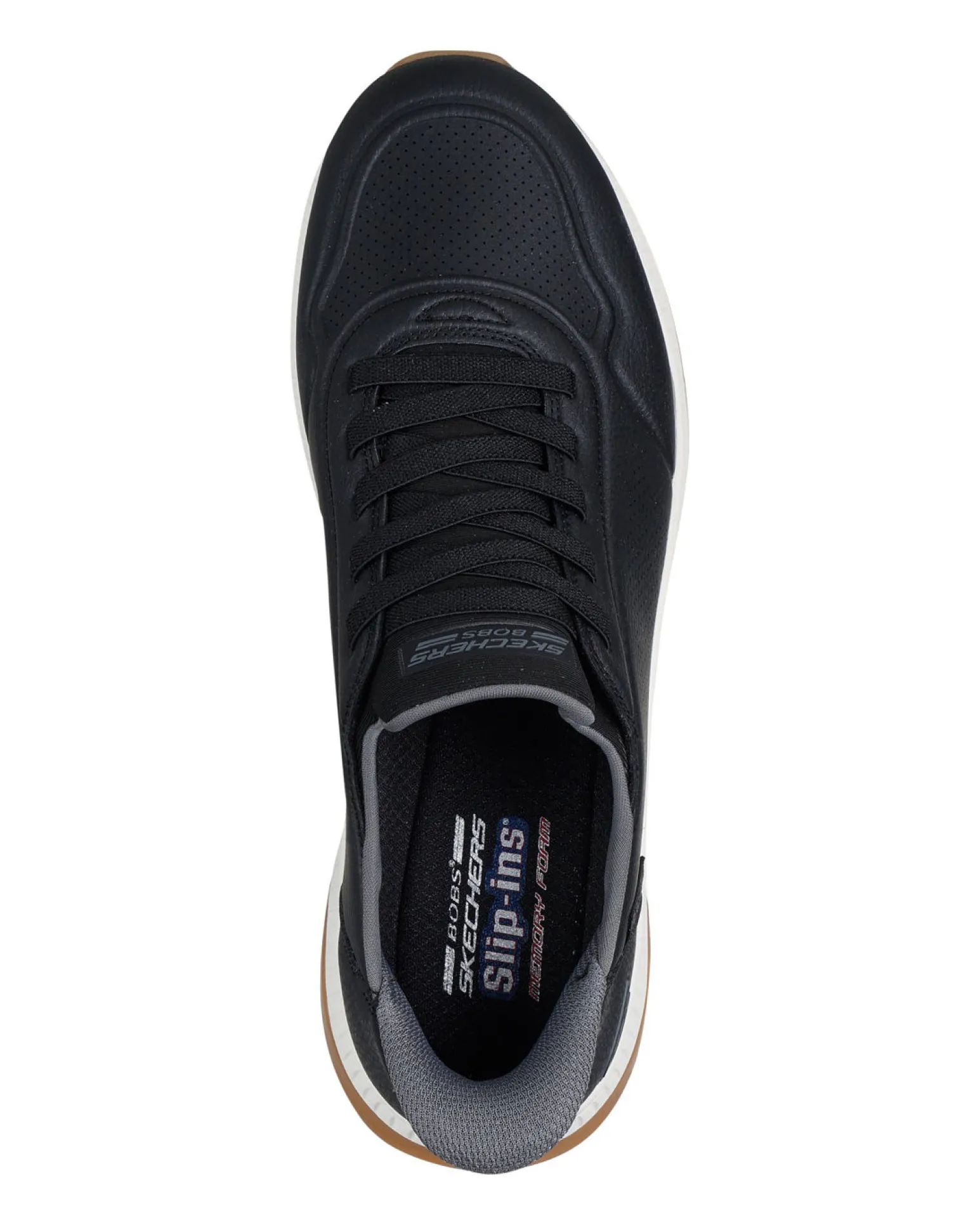 SKECHERS - BOBS SQUAD 4 - DIRECT STEP - Sneakers nera da uomo