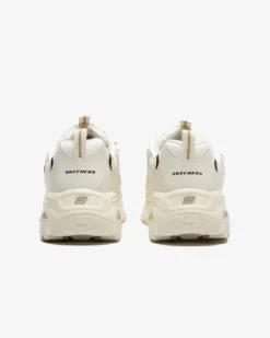 SKECHERS D'LITES -FRESH START - Sneakers beige da donna