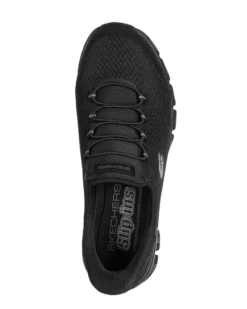 SKECHERS - GLIDE - STEP - PURSUIT - Sneakers nera con tomaia in mesh