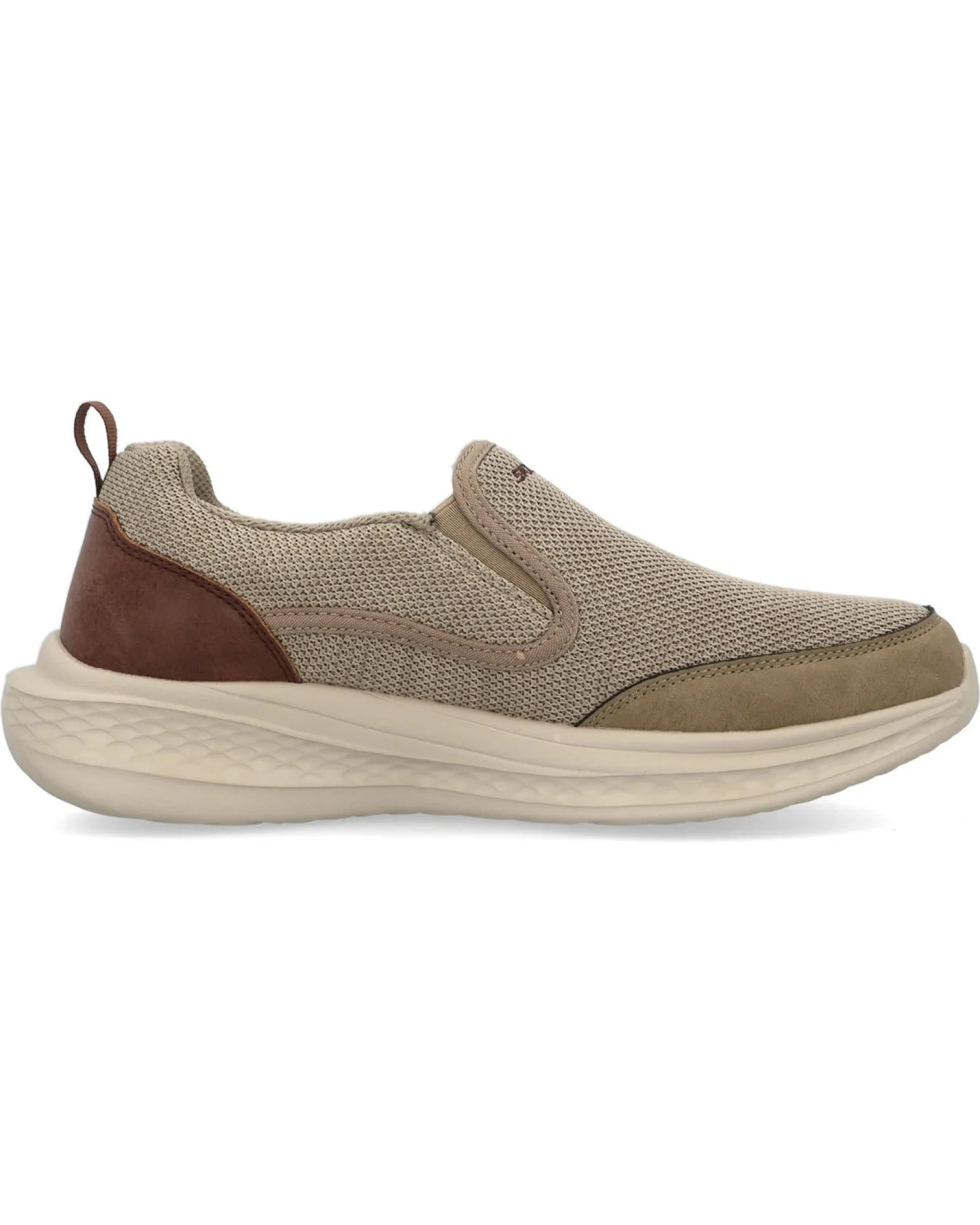 SKECHERS - SLADE - LUCAN - Scarpa khaki da uomo