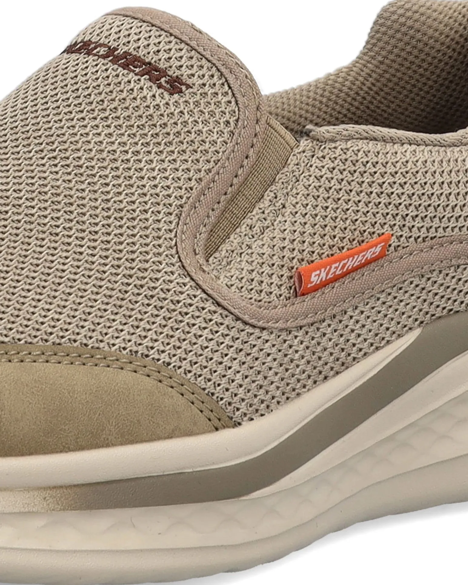 SKECHERS - SLADE - LUCAN - Scarpa khaki da uomo