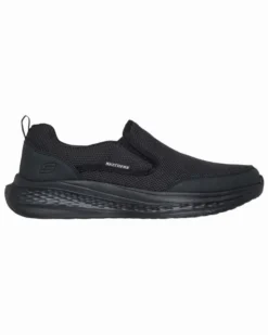 SKECHERS - SLADE - LUCAN - Scarpa nera da uomo