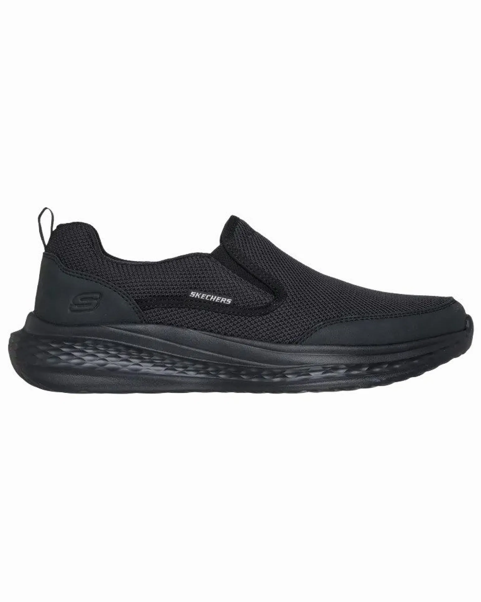 SKECHERS - SLADE - LUCAN - Scarpa nera da uomo