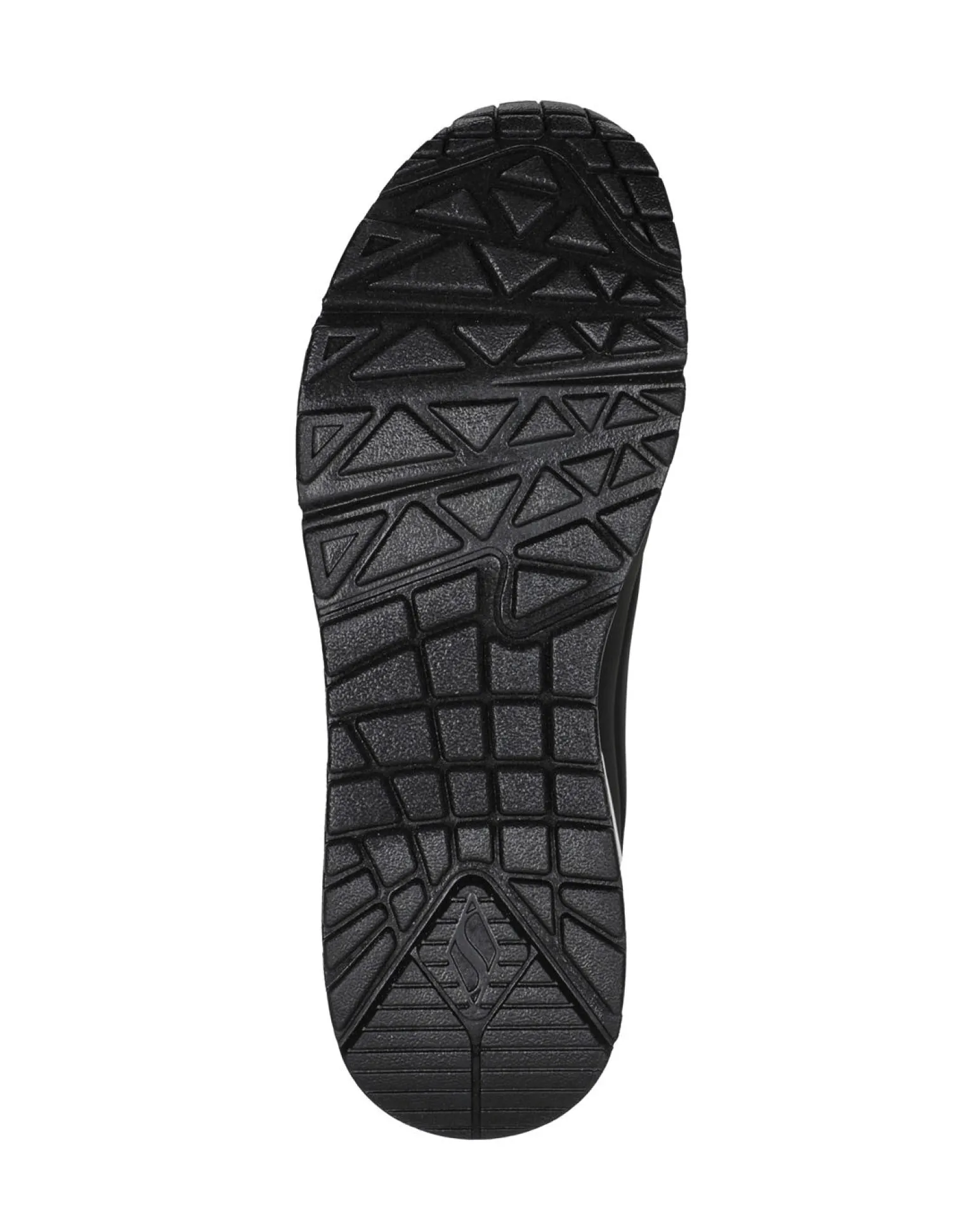 SKECHERS - SNEAKERS UNO GOLDEN AIR NERE CON DETTAGLI CROMATI DA DONNA, 177095