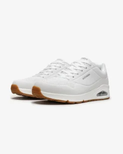SKECHERS STAND ON AIR - Sneakers bianca con soletta memory foam