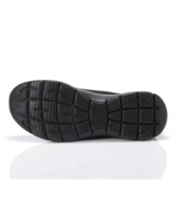 SKECHERS - SUMMITS DIAMOND DREAM- Slip-ins nera da donna con soletta in memory
