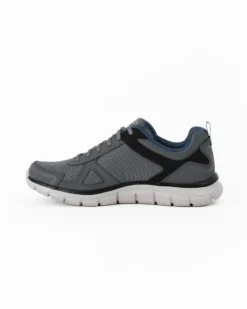 SKECHERS TRACK SCLORIC- Sneakers grigia e blu da uomo