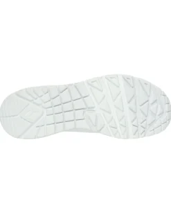 SKECHERS - UNO - POP BACK - Sneakers bianca con intersuola ammortizzata ad aria visibile