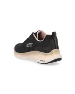 SKECHERS - VAPOR FOAM MIDNIGHT GLIMMER - Sneakers nera da donna con dettagli oro