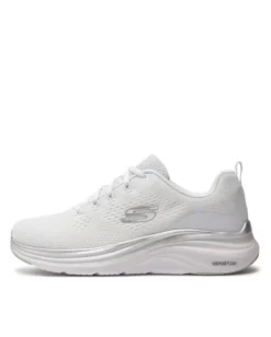 SKECHERS - VAPOR FOAM MIDNIGHT GLIMMER - Sneakers bianca da donna con dettagli argento