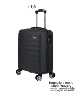 SOLO SOPRANI - TROLLEY ABS CON 4 RUOTE DOPPIE
