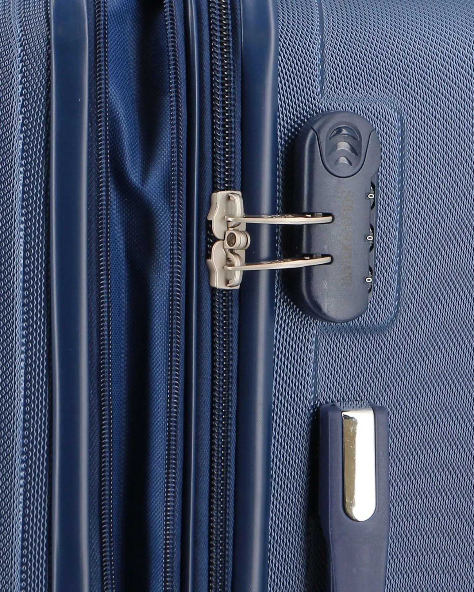 SOLO SOPRANI - TROLLEY BLU ABS CON 4 RUOTE DOPPIE