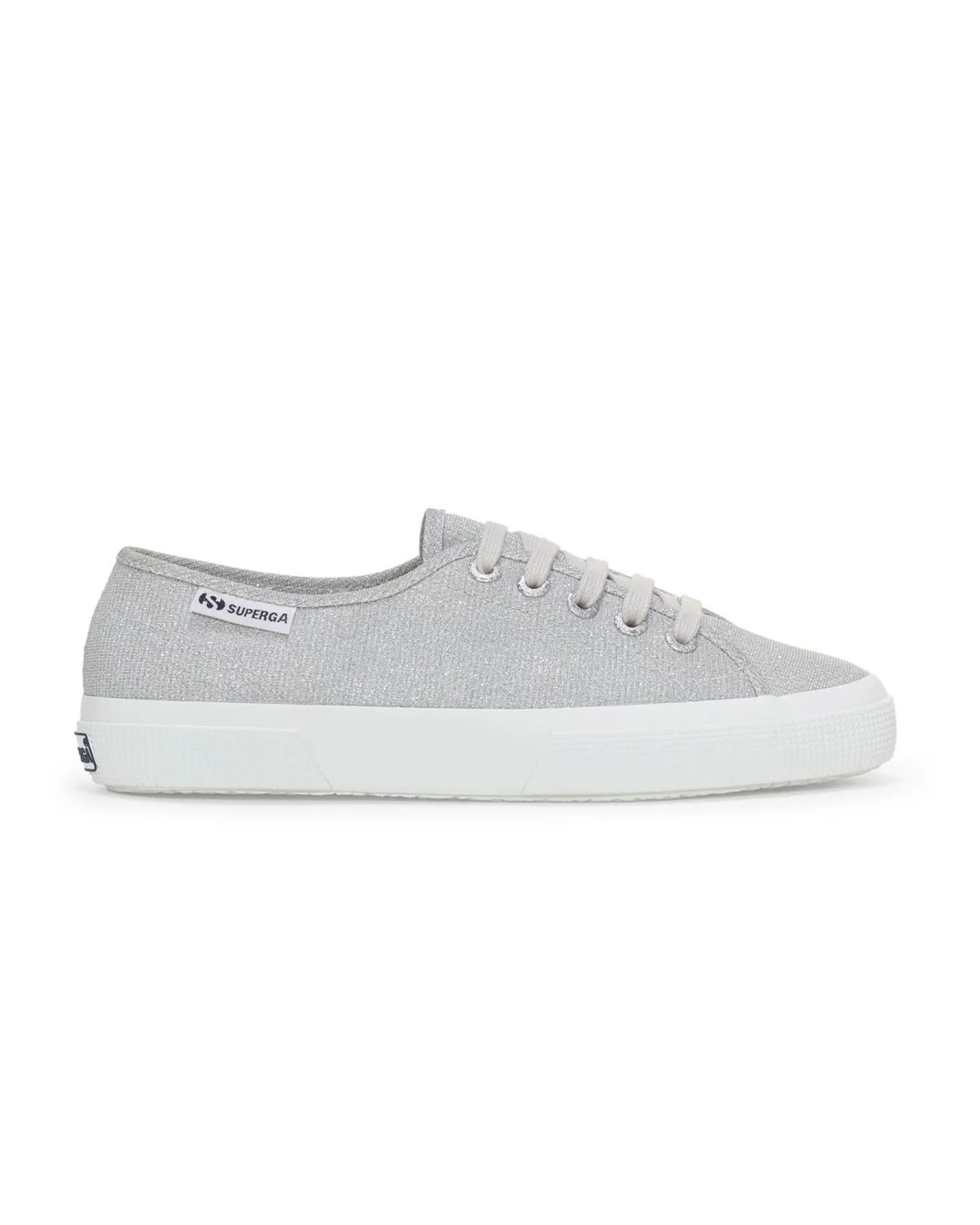 SUPERGA SCARPA 3750 JERSEY LAME LEGGERA GRIGIA - S4135ZW-031