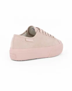 SUPERGA - SCARPA 3790 PLATFORM IN CAMOSCIO ROSA DA DONNA