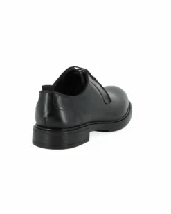 SUPER RIFLE - Scarpa nera da uomo in VERA PELLE con lacci