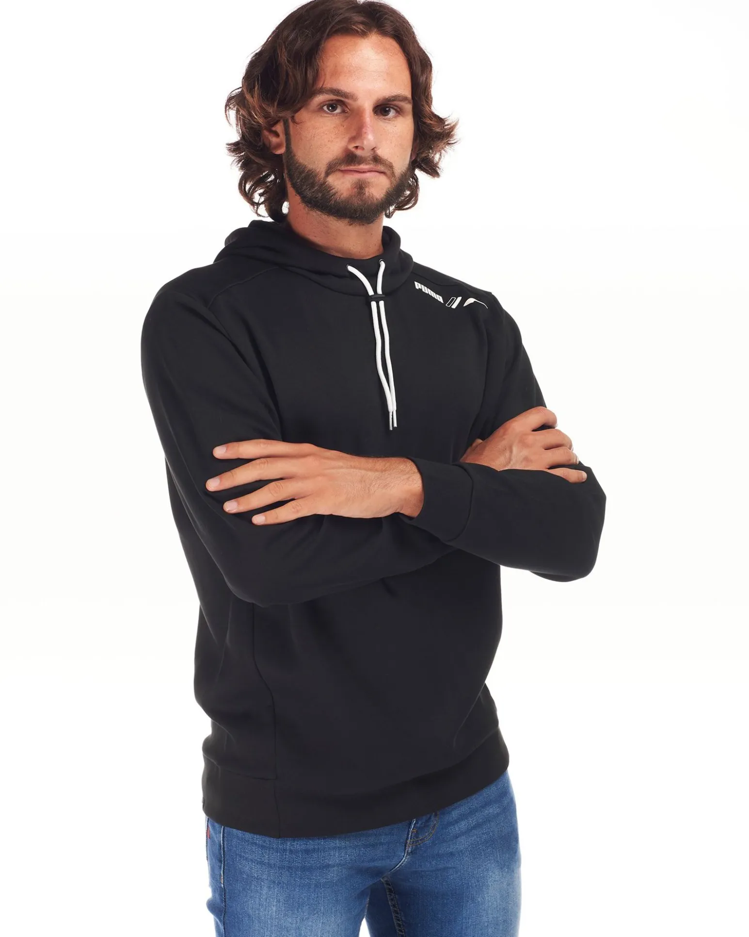 SWEAT C/CAPP.RAD/CAL HOODIE DK BLACK