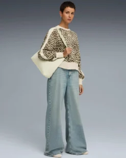 SWEAT T7 LEO LUXE AOP OVER-OVERSIZED ALP