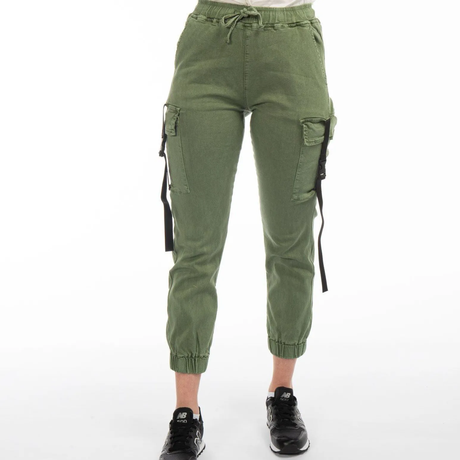 TATOO - DONNA PANTALONE TASCHE LATERALI