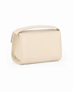 TATOO - MINIBAG BEIGE VERNICE UN MANICO - 2034