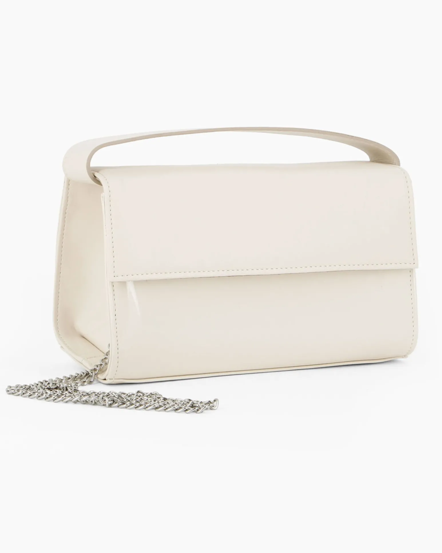 TATOO - MINIBAG BEIGE VERNICE UN MANICO - 2033