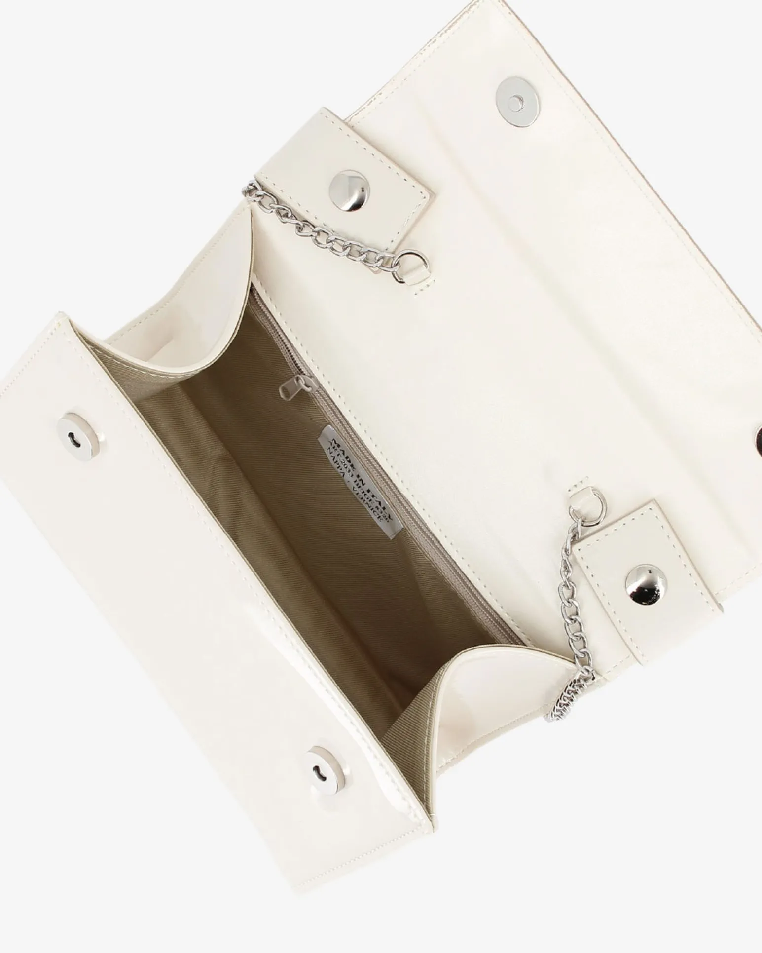 TATOO - MINIBAG BEIGE VERNICE UN MANICO - 2033