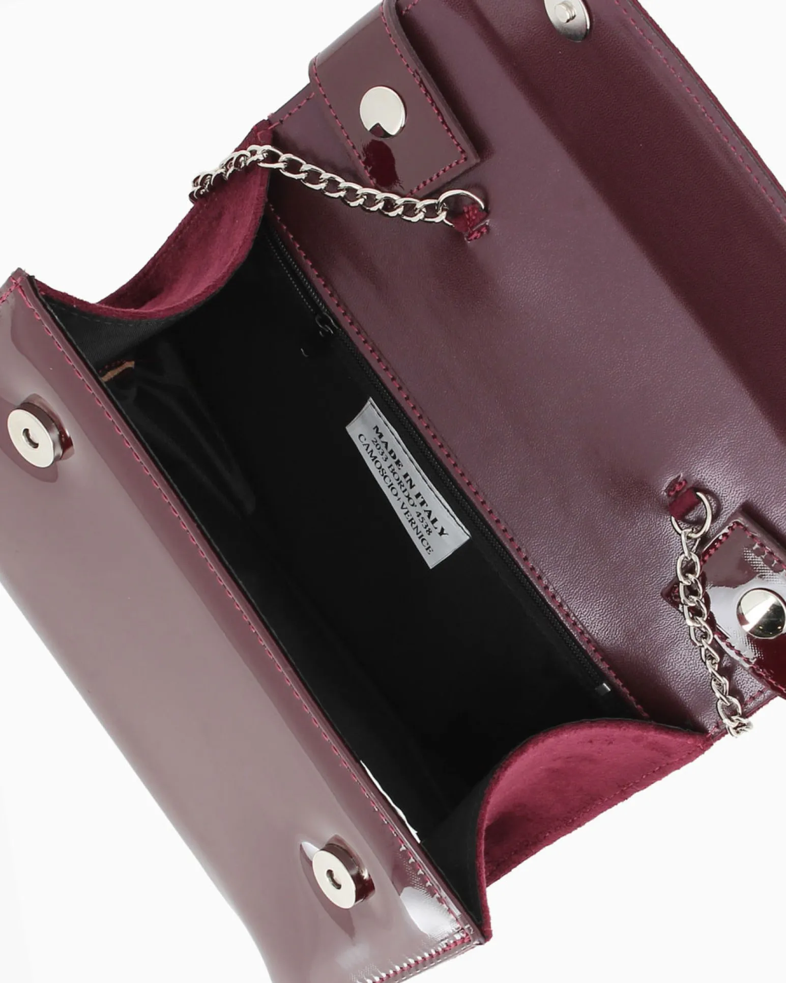 TATOO - MINIBAG BORDEAUX SCAMOSCIATA UN MANICO - 2033
