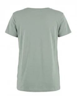 TATOO - Tshirt manica corta con taschino beige in cotone