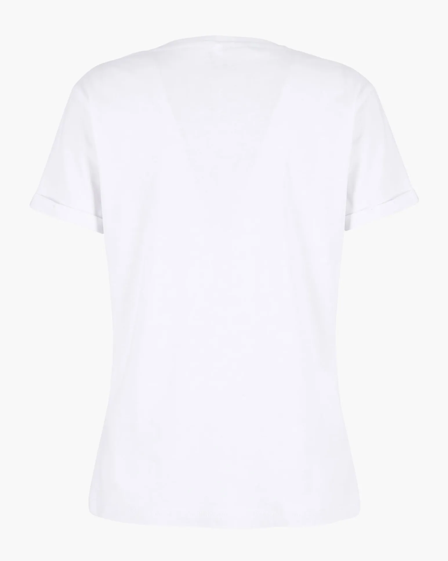 TATOO - Tshirt manica corta con stampa e scritta bianca in cotone