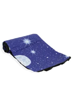 Telo picnic impermeabile blu con fantasia a quadri - FRATELLI ZAMBETTI