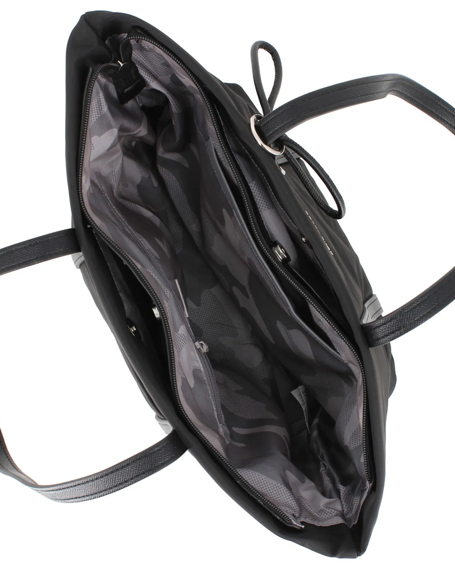 TOTE BAG 2MANICI C/FIOCCO FRONTALE